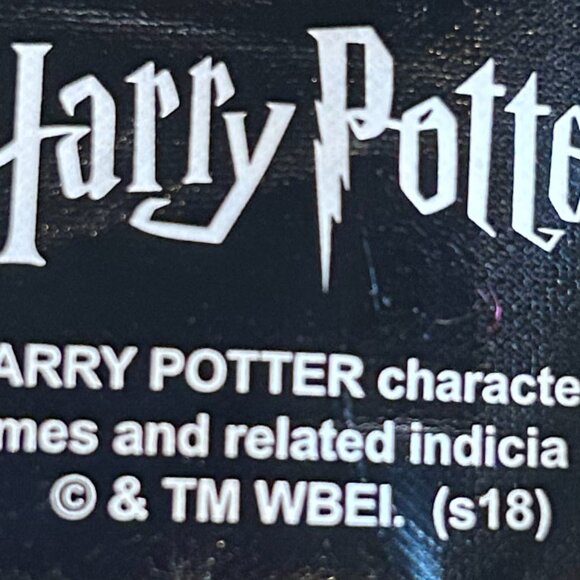 Bioworld Harry Potter Wand Spell Charms Purple Quilted Velvet Crossbody Bag - Picture 5 of 6